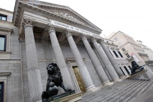 Fachada del Congreso de los Diputados